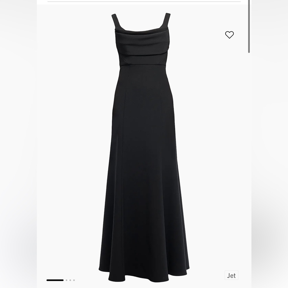 Shoshanna Bartlett Crepe Sleeveless Maxi Dress